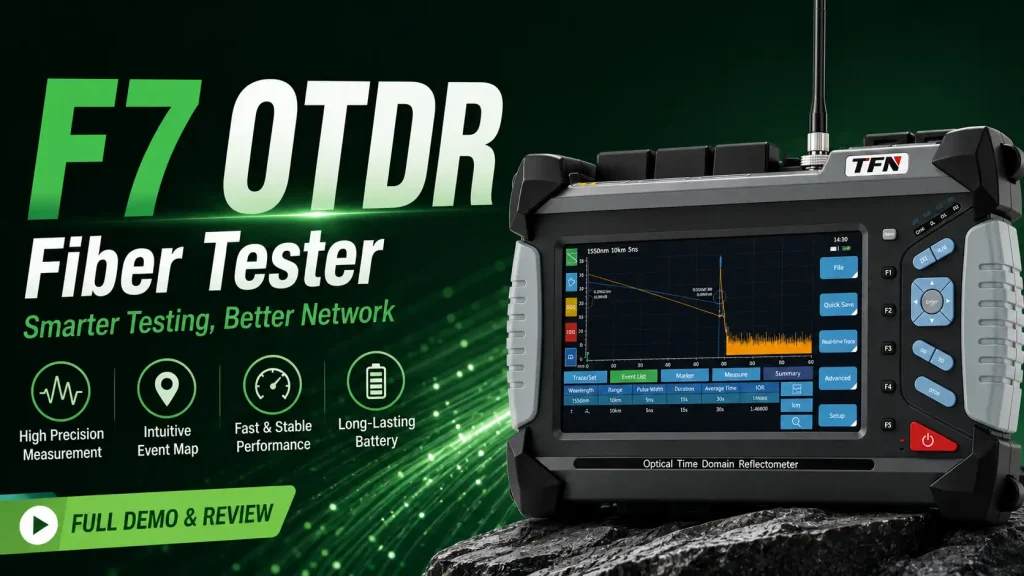 view how f7 otdr tester work
