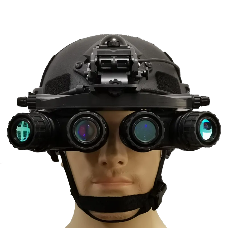 Quad-Tube Panoramic Night Vision Goggle